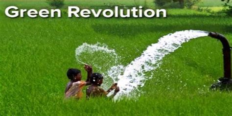 What Were The Reasons For Green Revolution In Mid Sixties Isbm