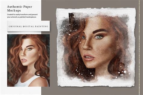 Watercolor Paper Mockup Creator And Texture Pack Design Cuts