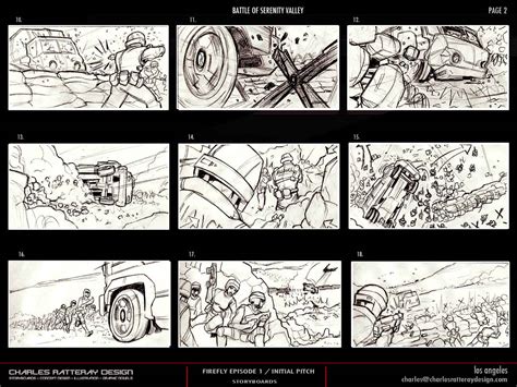 Dynamic Unused Firefly Storyboards And Concept Design By Charles