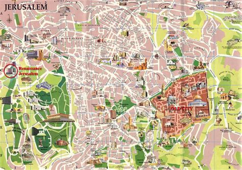 Large Jerusalem Maps For Free Download And Print High Resolution And
