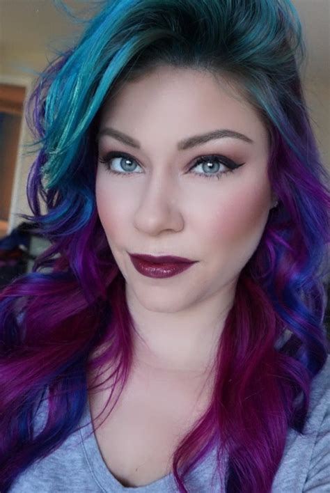 For added intensity heat may be used. Manic panic | Hair color purple, Manic panic hair color ...