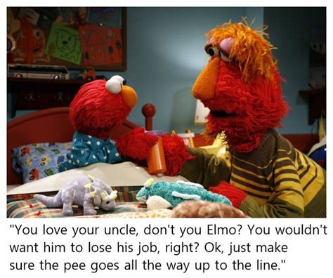 Elmos Uncle Was Very Confused When The Results Came Back Positive For