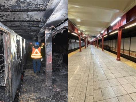 Harlem Subway Station Reopens Following Fatal Fire Mta Says Harlem