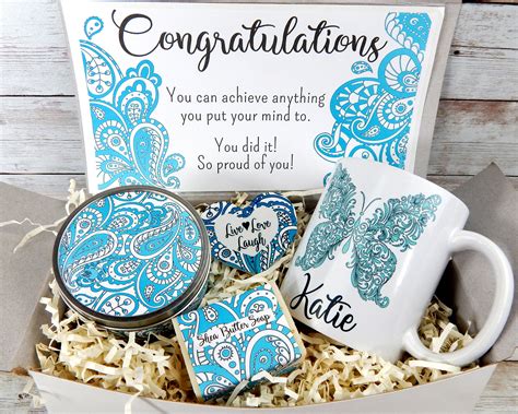 Congratulations T Basket Graduation Ts New Job T Etsy