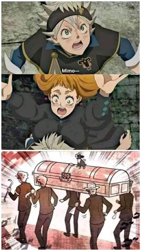 Rip Asta Black Clover Anime Anime Meme Face Anime Memes Otaku
