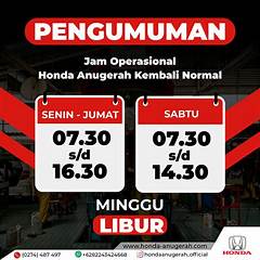 Jam Operasional Toko