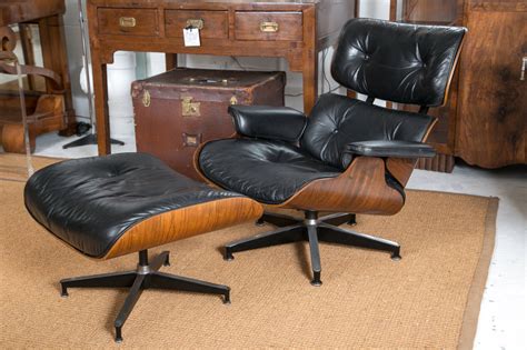 Vintage Eames Lounge Chair and Ottoman at 1stDibs