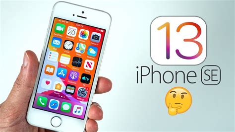 iOS 13 on iPhone SE - Not What You'd Expect.. - YouTube