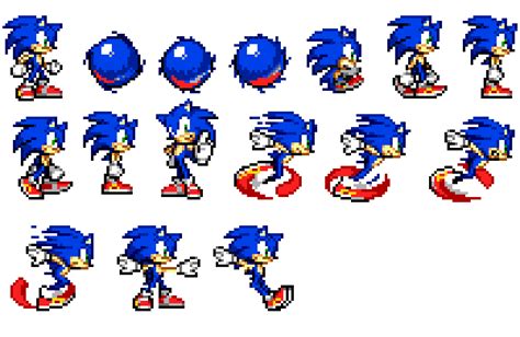 Pixilart Sonic Advance Sprites By Atobin0002