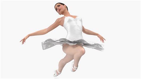 Ballet Dancer Ballerina 3d Model 199 Blend C4d Fbx Max Ma Lxo Obj 3ds Unitypackage