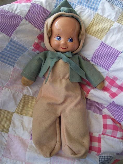 Vintage Trudy 3 Face Composition Baby Doll 1946 All Original Antique
