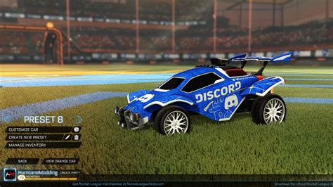 Any website/like where i can see all decals available for the octane/dominus/any car? Discord Fan Decal (Octane) - Rocket League Mods