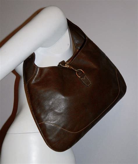 Vintage Gucci Brown Leather Purse Iucn Water