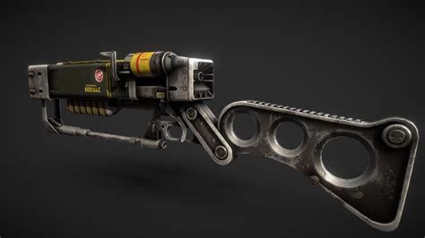 Laser Rifle Fallout 3d Model By Humpalumpaqc Modchristophe