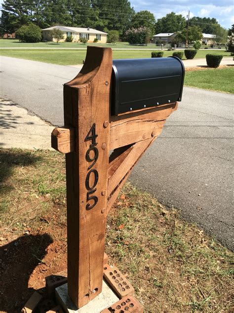 Diy Wood Mailbox Plans Teds Wood Collection
