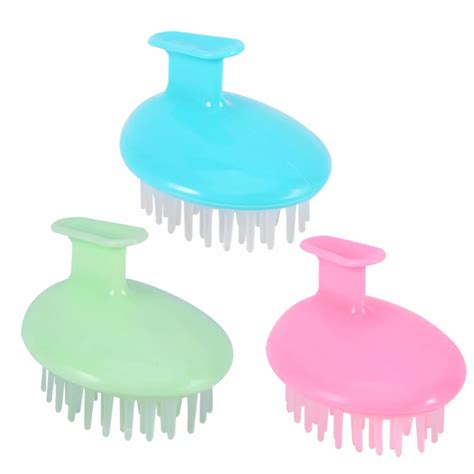 Professional Shampoo Scalp Massager Shower Bathing Washing Clean Massage Brush Comb Body Head
