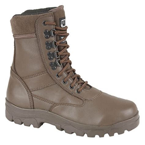 Cadet Full Grain Leather Boot Brown Ranger Army Surplus Store