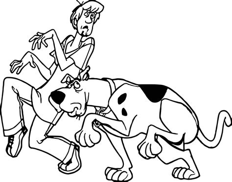 Shaggy Coloring Page at GetColorings.com | Free printable colorings pages to print and color