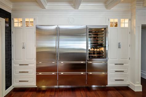 18 Functional Kitchen Ideas With Integrated Refrigerator