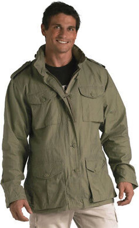 Lightweight Military M 65 Field Jacket Vintage Army Uniform Camo M65 Coat