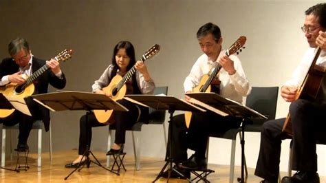 Quartet Of The Seishin Guitar Ensemble Youtube