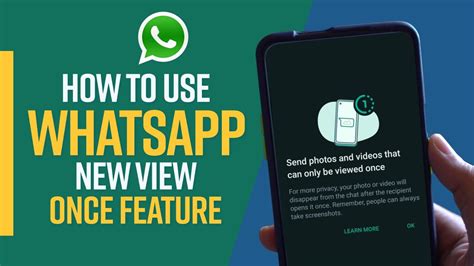 Latest Whatsapp Update Whatsapp Launches View Once Feature Know How