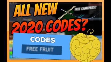 In this video i will be showing you awesome new working codes in blox fruits for the new christmas update 13! *UPDATE 11* ALL BLOX PIECE/BLOX FRUITS CODES! 2020 [Roblox ...