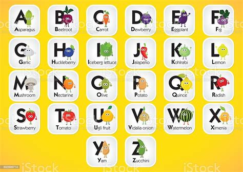 English Alphabet For Kids Stock Illustration Download Image Now