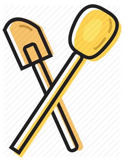 Baking Spoons Icon Mixing Cooking Kitchen Icons
