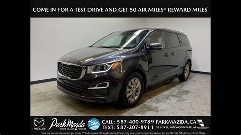 Staff and volunteers will assist visitors every day 8:30 a.m. D.GREY 2019 Kia Sedona LX Review - Park Mazda - YouTube