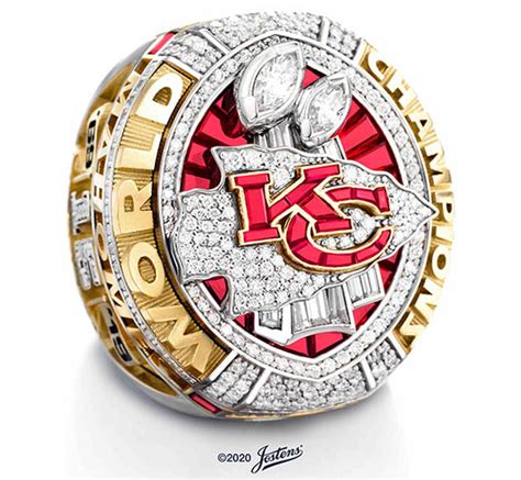 The kansas city chiefs are playing the san francisco 49ers in the super bowl liv. KC Chiefs' Super Bowl Ring Gleams With 255 Diamonds and 36 ...
