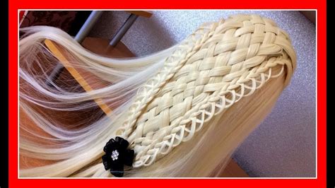 Colorfulwigs kinky straight hair bulk no weft attachment brazilian virgin human braiding hair bulk for braiding 1 bundle 100g natural. 8 STRAND BASKET BRAID HAIRSTYLE / HairGlamour Styles ...