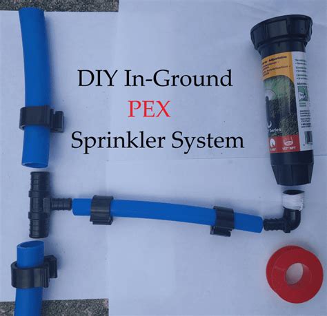 How To Install A Diy Pex Pop Up Lawn And Garden Sprinkler System 2022