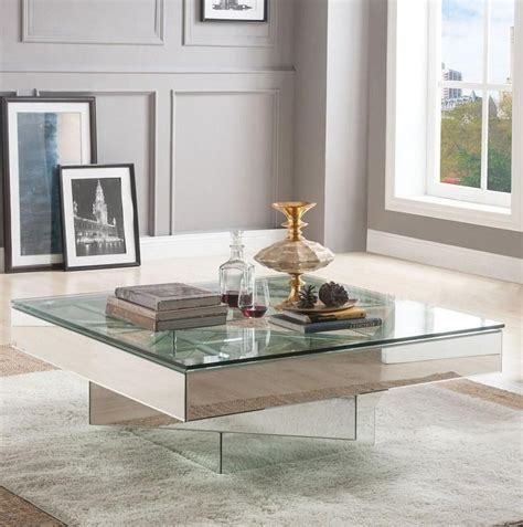 Coffee, console, sofa & end tables : Acme Meria Coffee Table (With images) | Coffee table ...