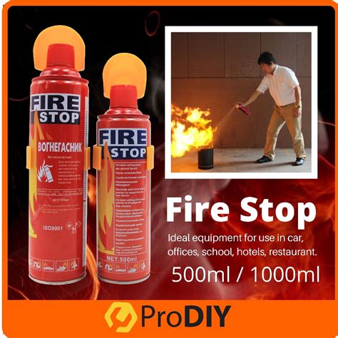 Extinguisher Fire Stop Foam Fire Extinguisher Home Emengency Portable Spray 500ml 1000ml