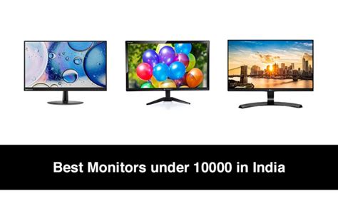 Best Monitors Under 10000 In India 2020