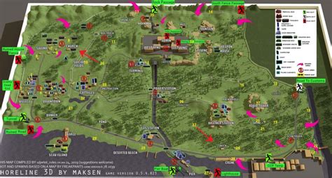 Escape from tarkov is a realistic shooter game by battle station games for windows. Escape from Tarkov - Learn the Shoreline Map in 2020 ...