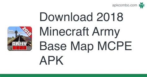 2018 Minecraft Army Base Map Apk Mcpe 141 Android App Download