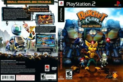 Ratchet And Clank Size Matters Ps2 Replacement Game Case Box Inlay