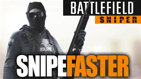 How To Scope In Faster Battlefield Hardline Snipers Youtube