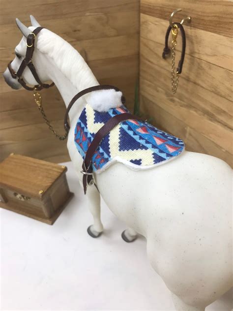 Breyer Horse Saddle Pad Miniature Toy Horse Accessories T Etsy