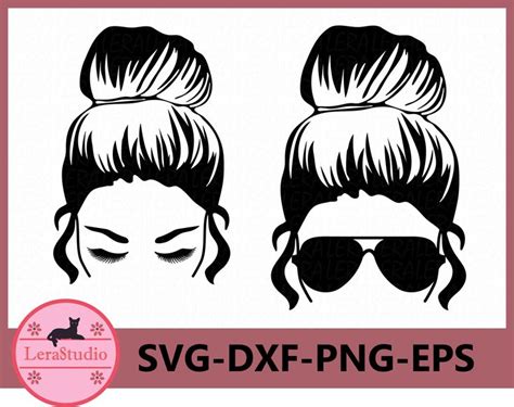 This subreddit is dedicated to keep posts and comments related to curly hair we are here to embrace, nourish, and love our wavy, curly, coily, kinky hair. 60 % OFF, Messy Bun svg, Girl with lashes Svg, Mom life ...
