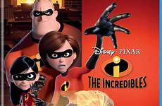 incredibles pixar bluray dvds
