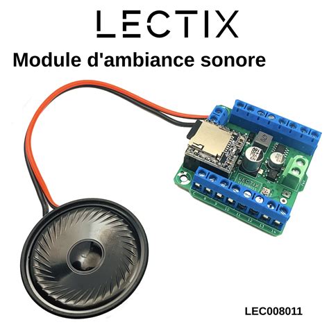 Module Sonore Pour Sons Dambiance Lectix