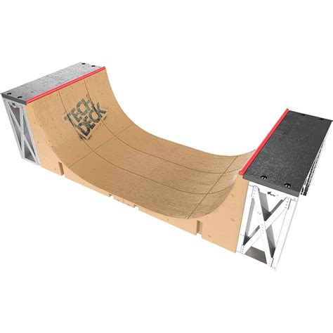 Tech Deck Ultimate Half Pipe Mini Skateboard Deck Ramp Play Set With