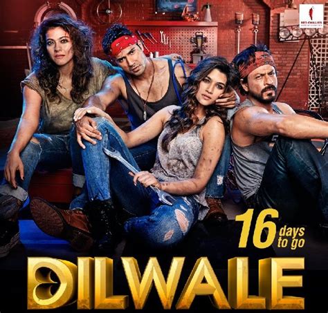 Here is a content you will get from. Dilwale New Poster - SRK, Kajol, Kriti Sanon, Varun Dhawan ...
