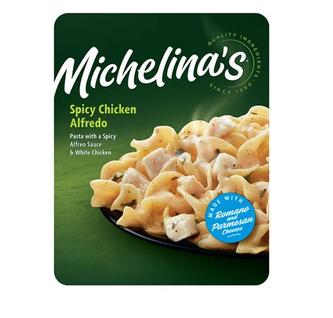 Spicy Chicken Alfredo Michelinas Frozen Entrees