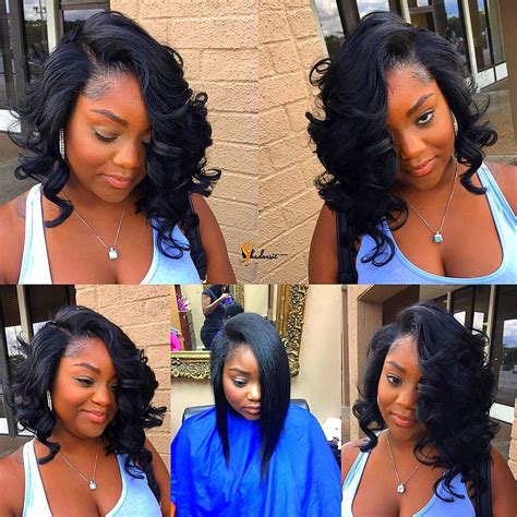 Middle Part Sew In With Closure Curly Hair FASHIONBLOG