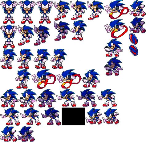 Improve Sonic Rhythm Rush Sonic Sprites By Gabrielelcreador1700 On