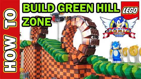 How To Build A Lego Sonic The Hedgehog Green Hill Zone Level Overview